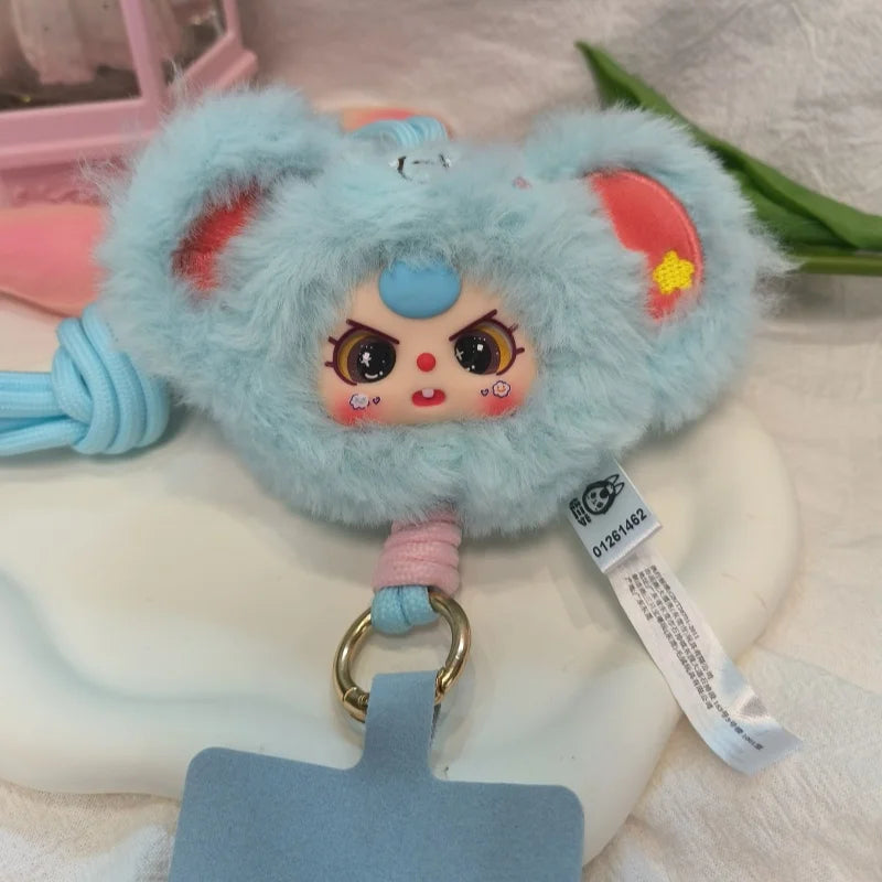 Baby Three Phone Lanyard Plush Blind Box
