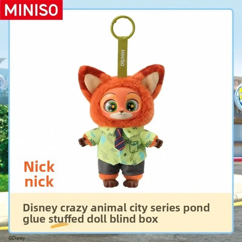 Disney Zootopia 2 Plush Vinyl Keychain Blind Box