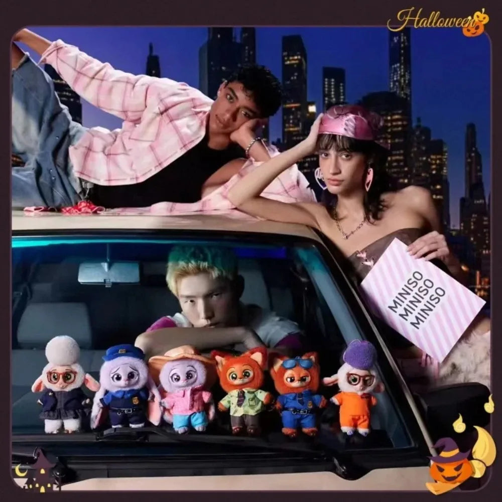 Disney Zootopia 2 Plush Vinyl Keychain Blind Box