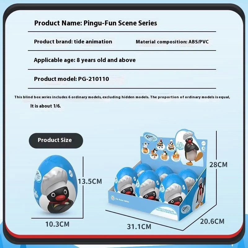 Pingu Anime Gashapon Blind Box