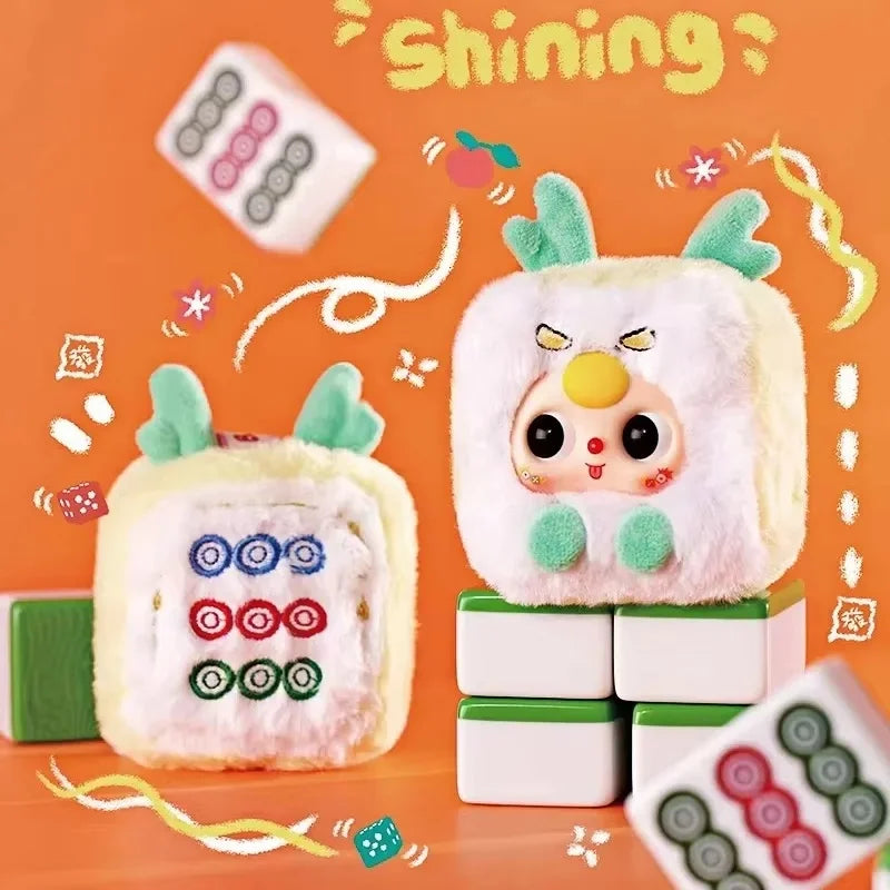 Baby Three Small Mahjong Plush Doll Blind Box
