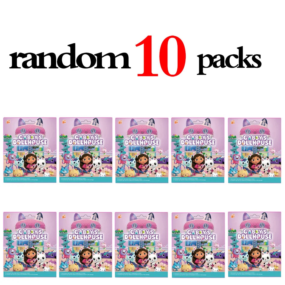 Gabby Dollhouse Anime Blind Box Figures