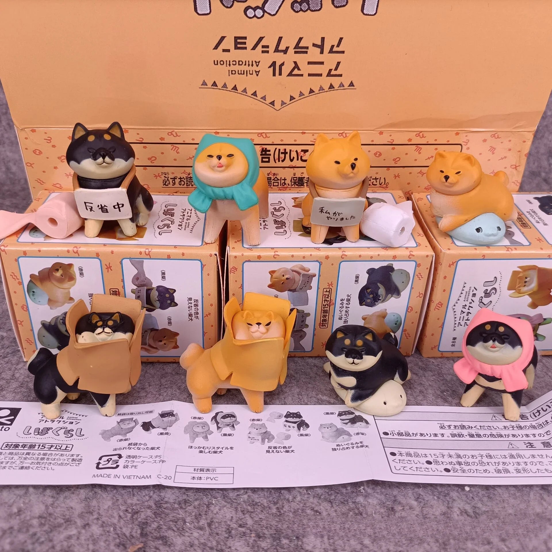 Reflecting Shiba Inu Unwilling Dog Blind Box