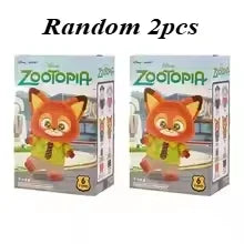 Disney Zootopia 2 Plush Vinyl Keychain Blind Box