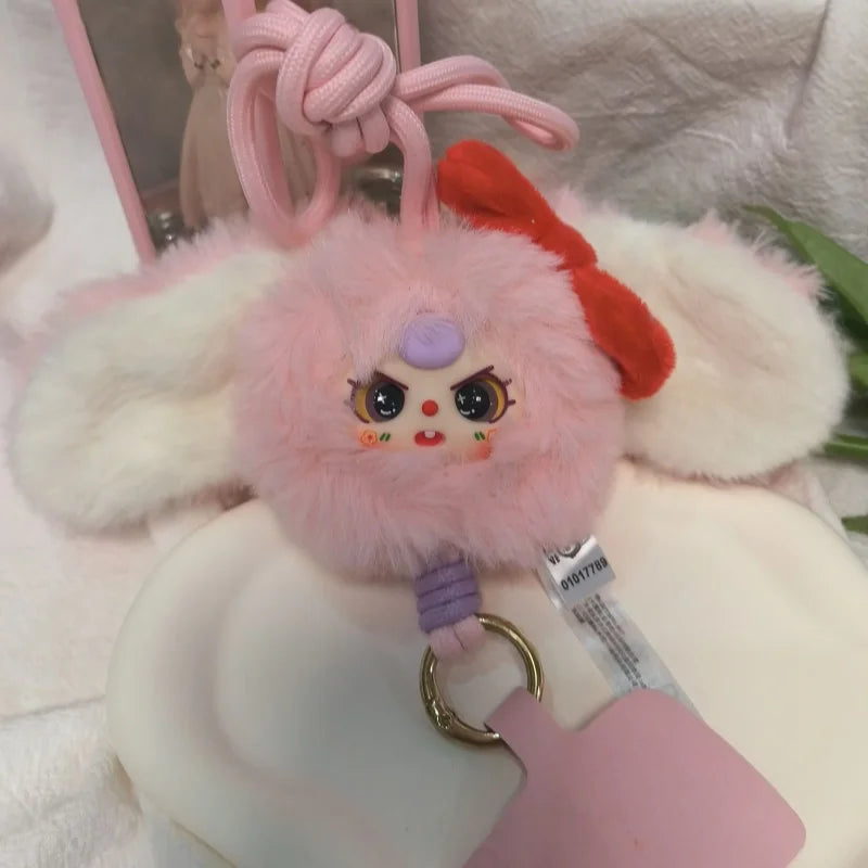 Baby Three Phone Lanyard Plush Blind Box