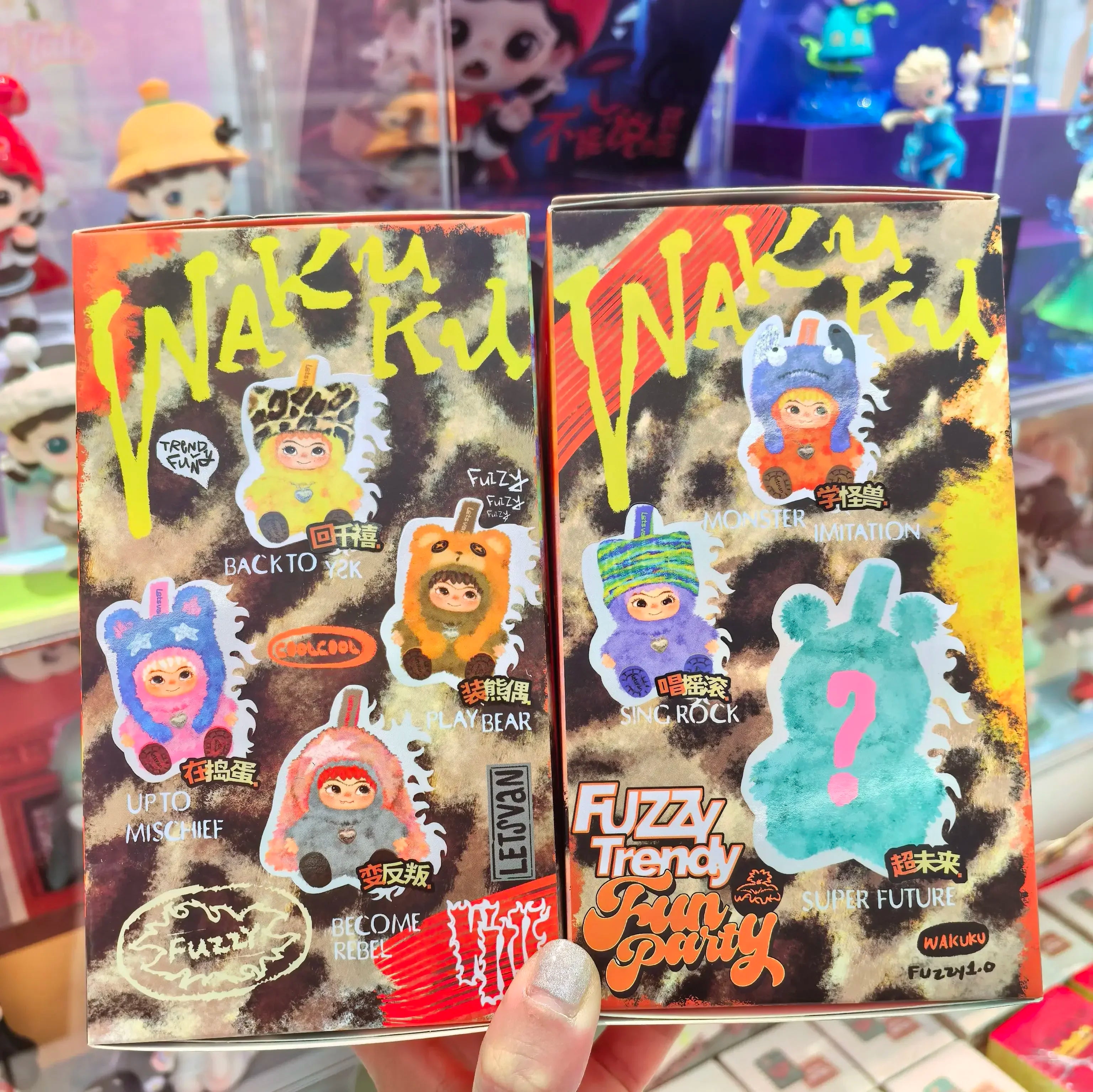 Wakuku Fuzzy Trendy Fun Party Blind Box