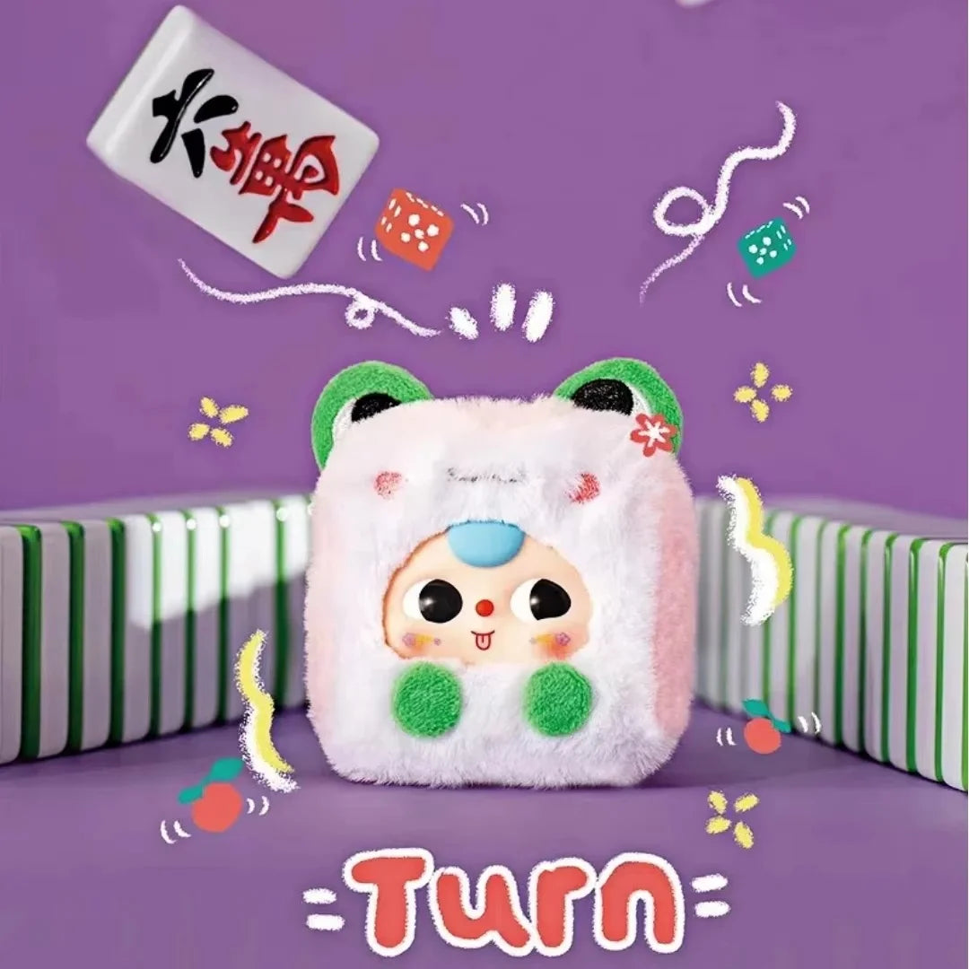 Baby Three Small Mahjong Plush Doll Blind Box