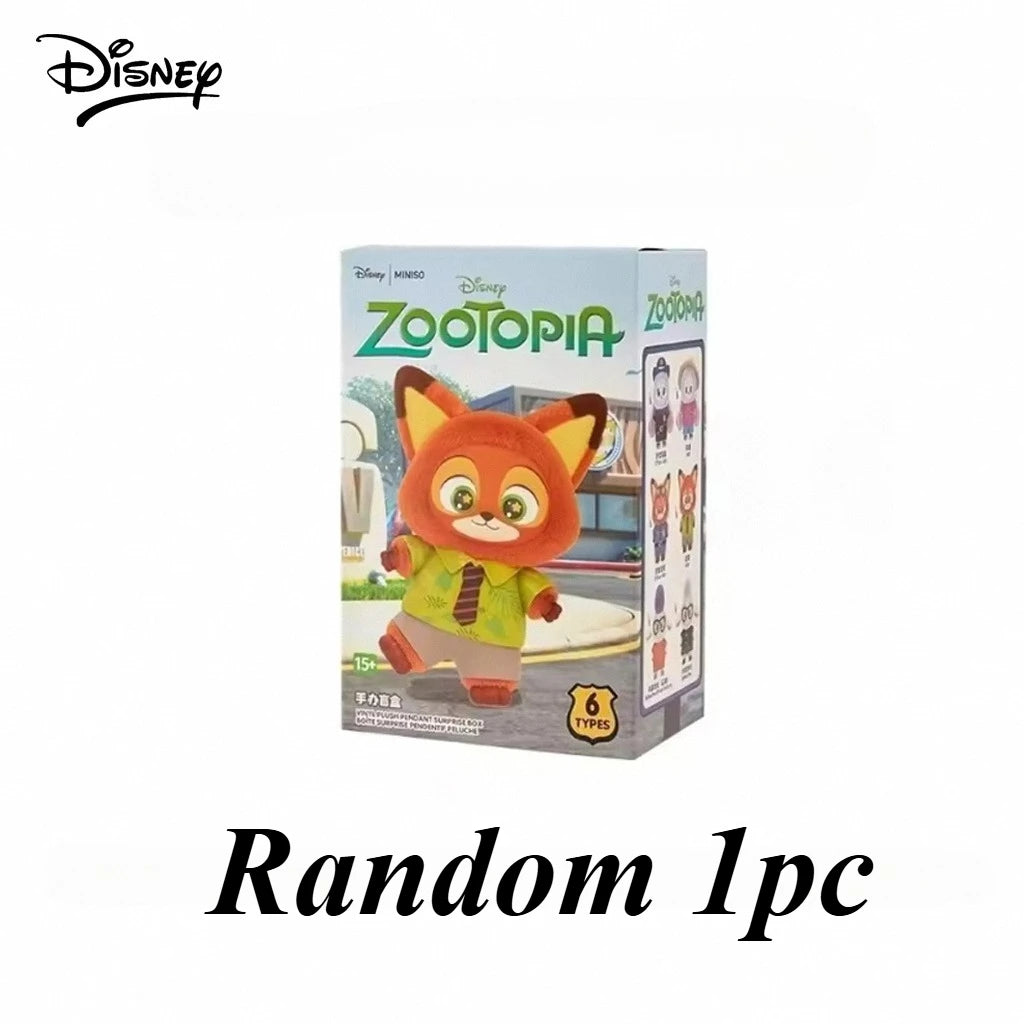 Disney Zootopia 2 Plush Vinyl Keychain Blind Box