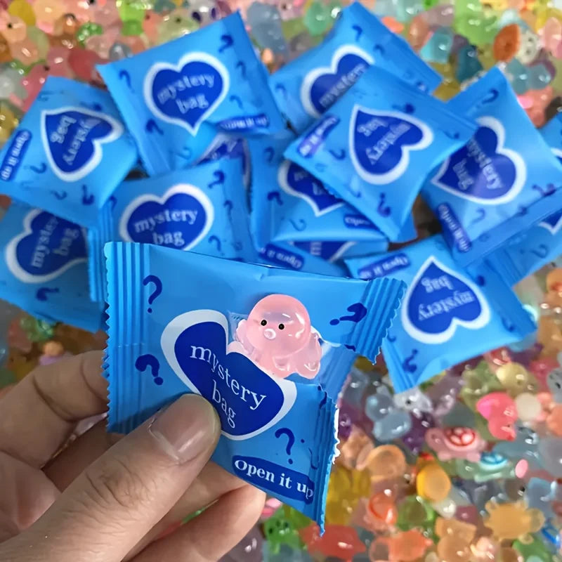 Glow-in-the-Dark Mini Resin Animals & Mushroom Blind Bags