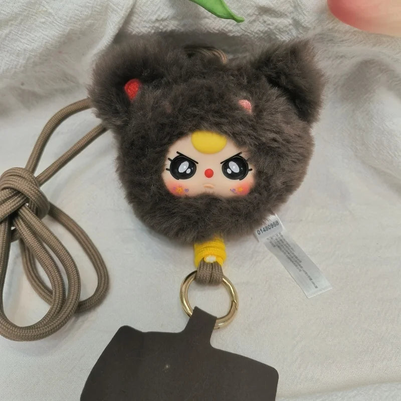 Baby Three Phone Lanyard Plush Blind Box
