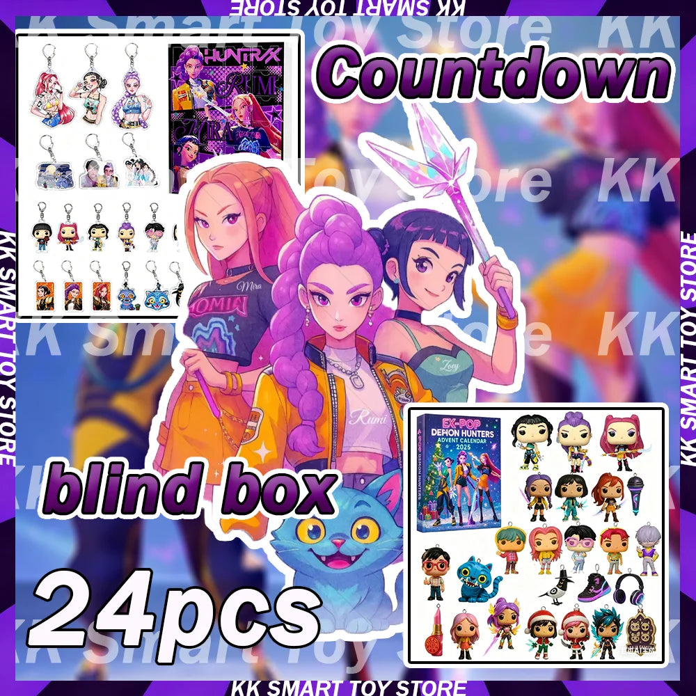 Kpop Demon Hunting Advent Calendar Blind Boxes