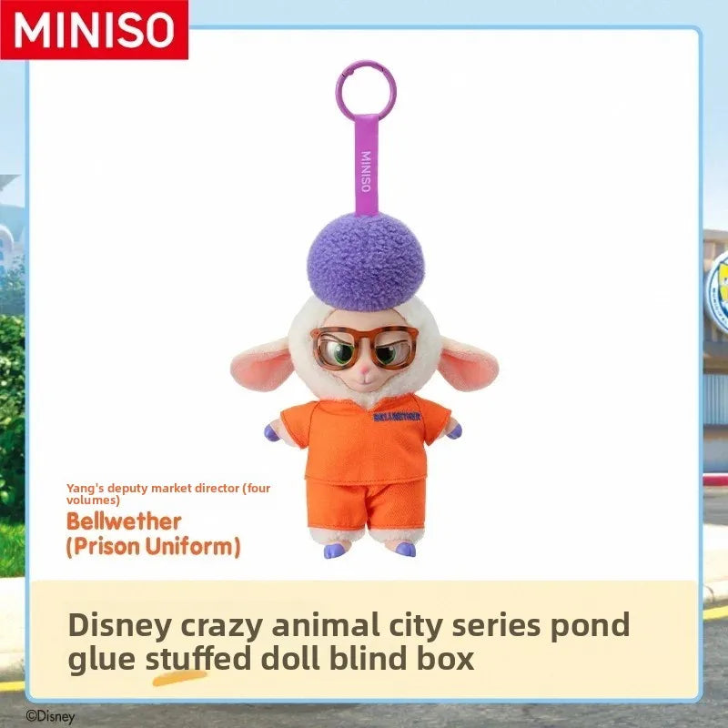 Disney Zootopia 2 Plush Vinyl Keychain Blind Box