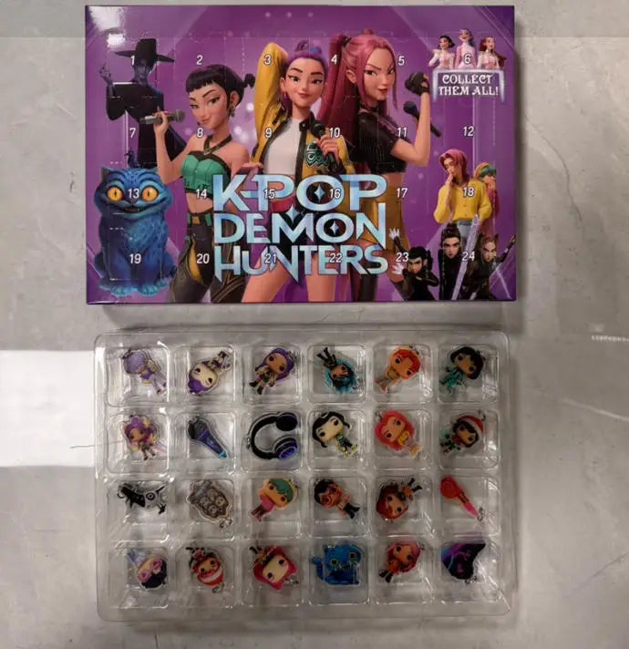 Kpop Demon Hunting Advent Calendar Blind Boxes