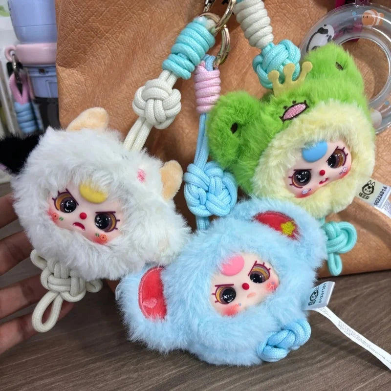 Baby Three Phone Lanyard Plush Blind Box