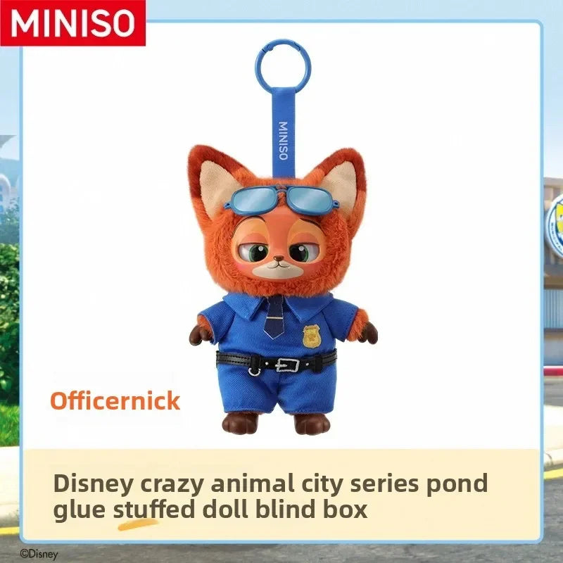 Disney Zootopia 2 Plush Vinyl Keychain Blind Box