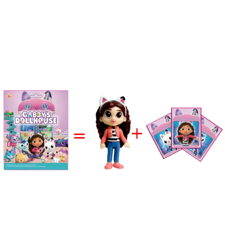 Gabby Dollhouse Anime Blind Box Figures