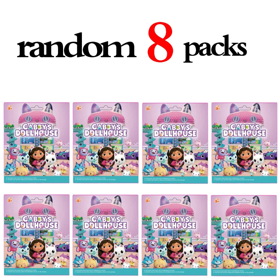 Gabby Dollhouse Anime Blind Box Figures