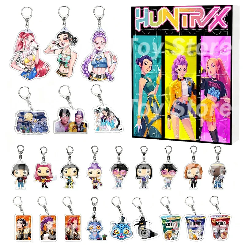 Kpop Demon Hunting Advent Calendar Blind Boxes
