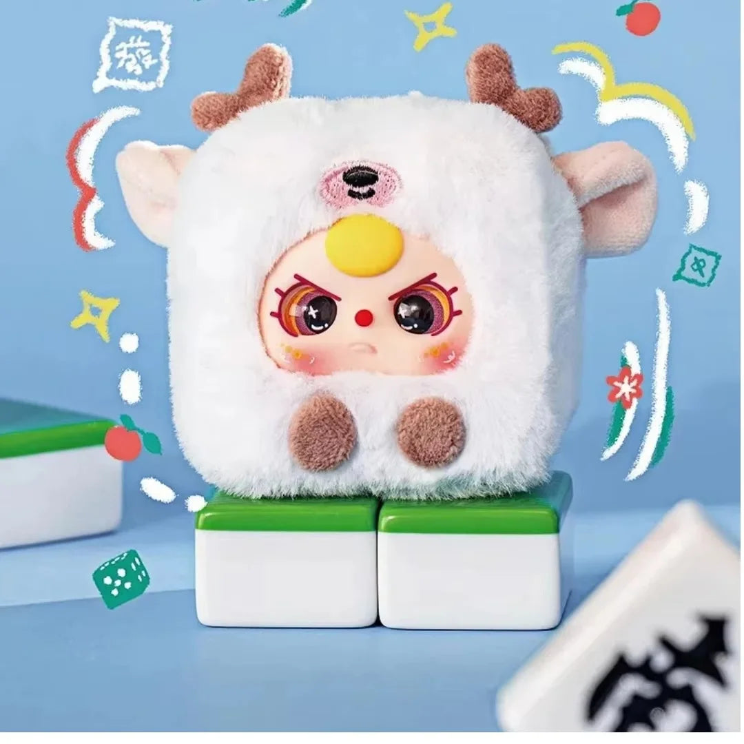 Baby Three Small Mahjong Plush Doll Blind Box