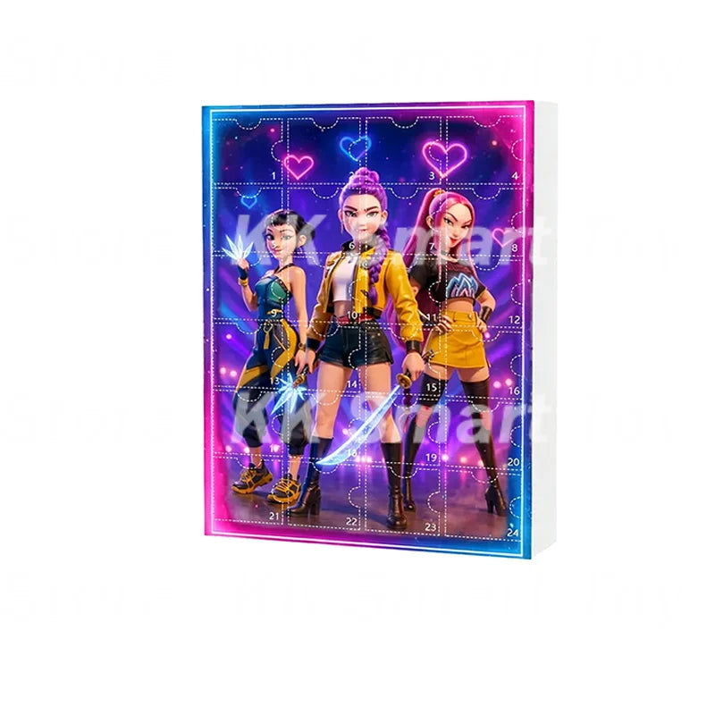 Kpop Demon Hunting Advent Calendar Blind Boxes