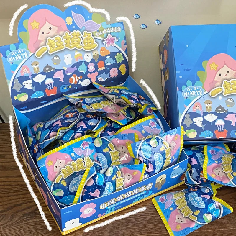 Ocean Fish Plush Magnet Blind Bag