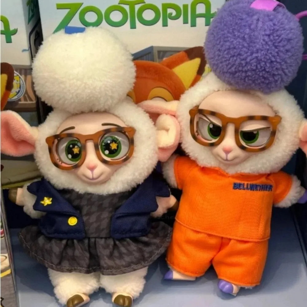Disney Zootopia 2 Plush Vinyl Keychain Blind Box
