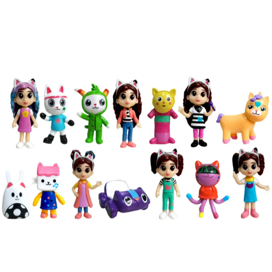 Gabby Dollhouse Anime Blind Box Figures