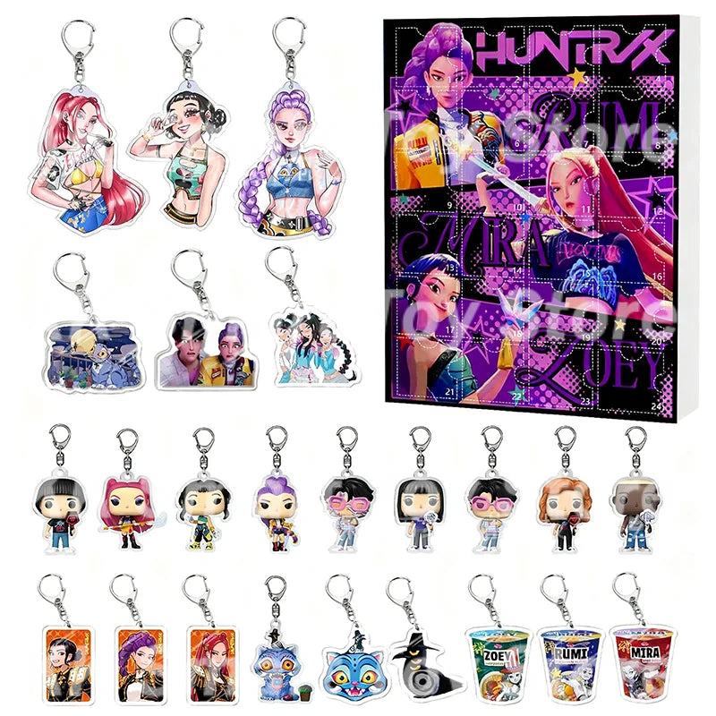 Kpop Demon Hunting Advent Calendar Blind Boxes
