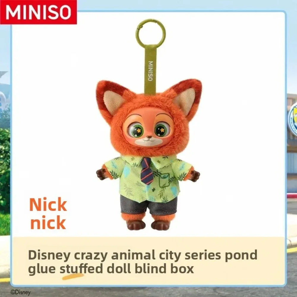 Disney Zootopia 2 Plush Vinyl Keychain Blind Box