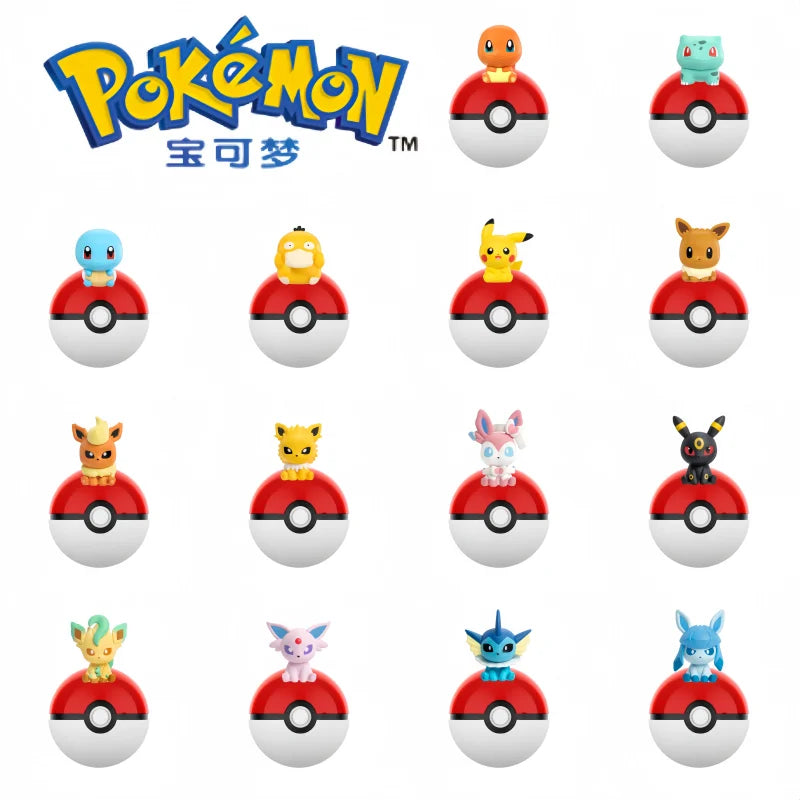 Pokemon Poke Ball Blind Box Figurines